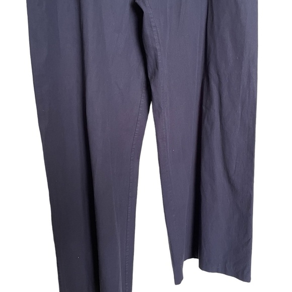 ANN MASHBURN Blue Wide Leg Pants Size Medium - Picture 3 of 8